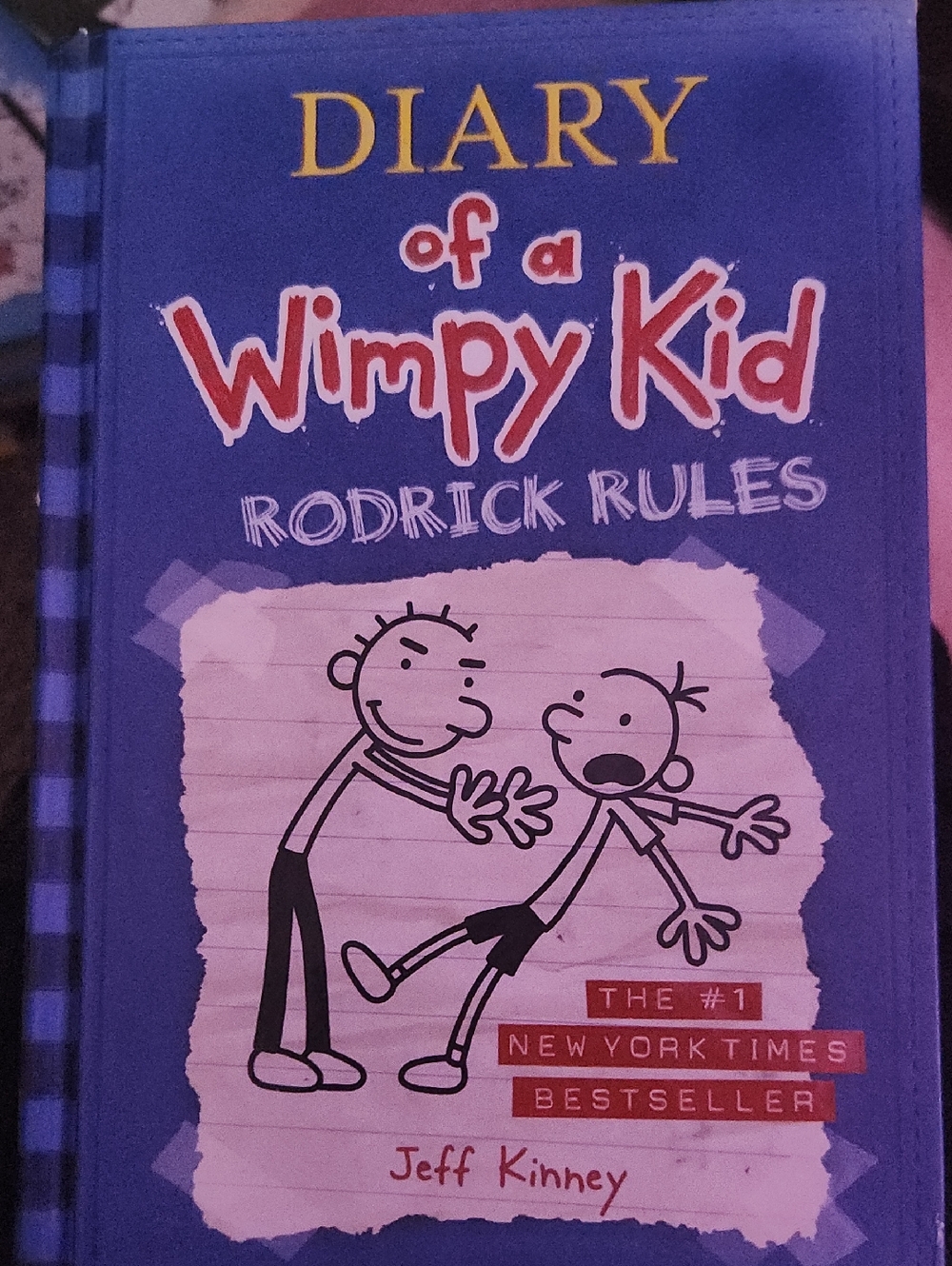 Diary of a Wimpy Kid: Rodrick Rules - Blue Hardcover